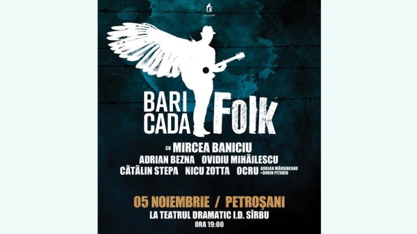 ”Baricada Folk” vine la Petroșani