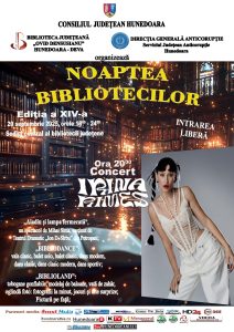 Afis Noaptea Bibliotecilor 2025