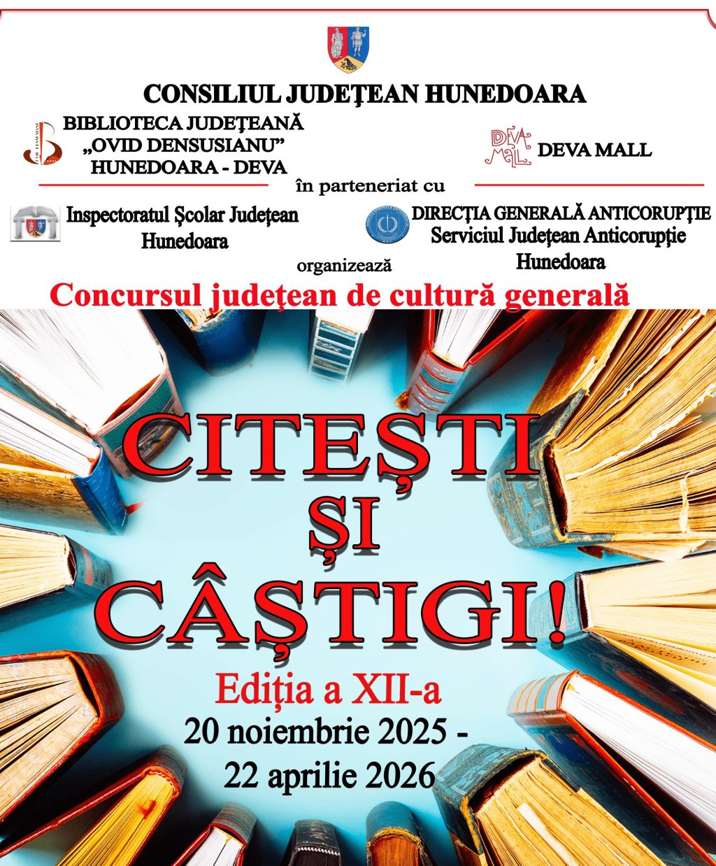 Afis CITESTI SI CASTIGI! 2026