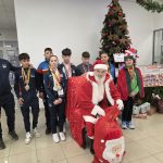 Moș Crăciun, în sprijinul sportului