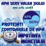 Protejați apometrele împotriva înghețului!