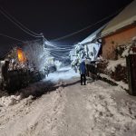 Situație dificilă în județul Hunedoara după ninsorile abundente: școli închise, localități fără curent și drumuri blocate