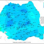La Petroșani a fost cel mai frig