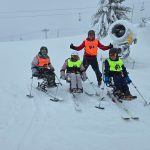 Schiori, chiar și în scaunul cu rotile