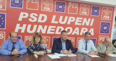 Senatorul CRISTIAN RESMERIȚĂ reales în funcția de președinte al Organizației PSD Lupeni