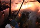 Incendiu la Baru Mare, pornit de la fabrică de peleți
